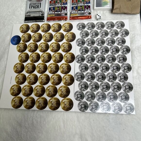 Monopoly PANINI PRIZM NBA Trading Card Edition Board Game 2023 - Picture 3 of 9